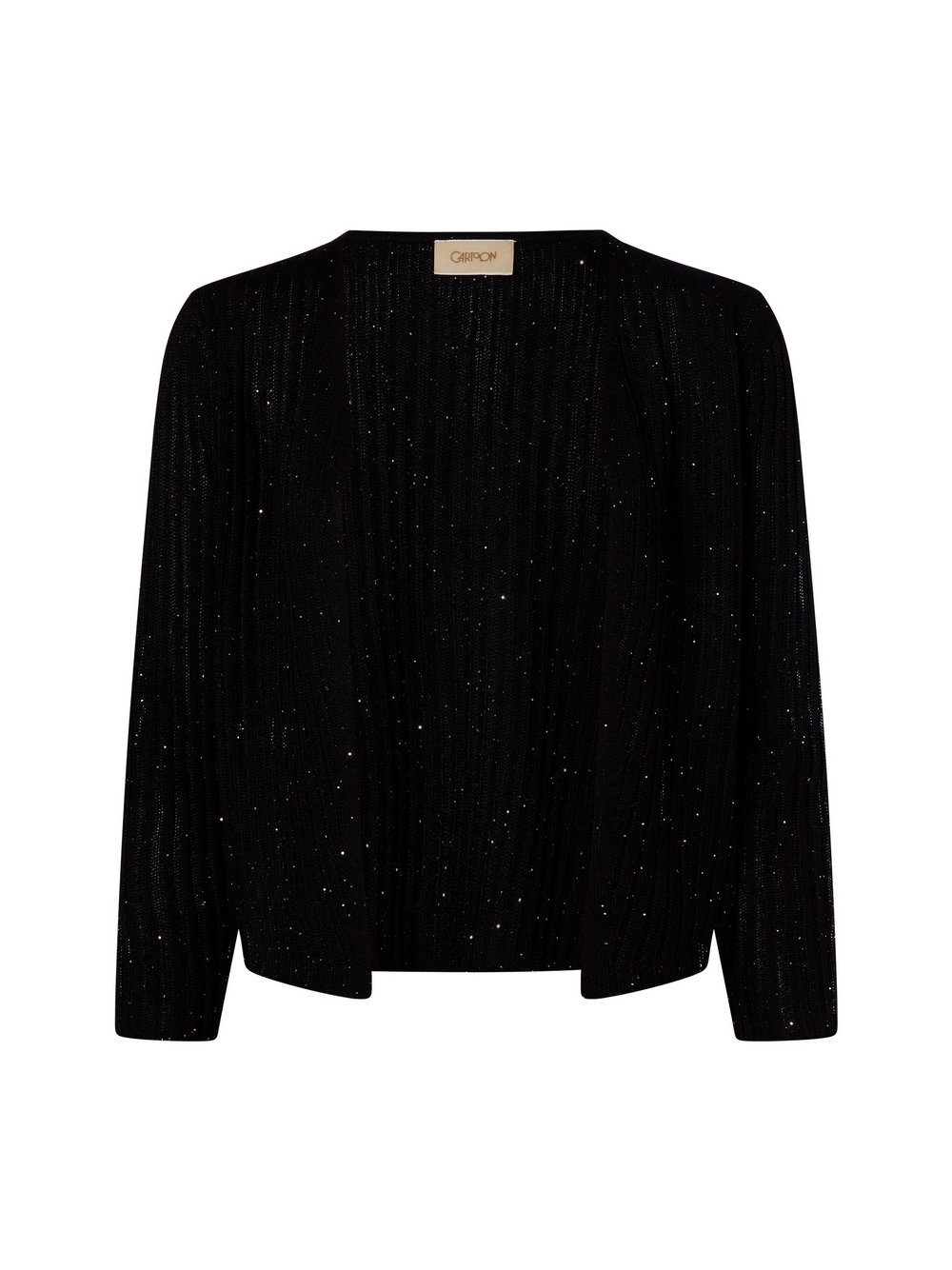 Cartoon Strickhülle Damen Viskose schwarz, 36