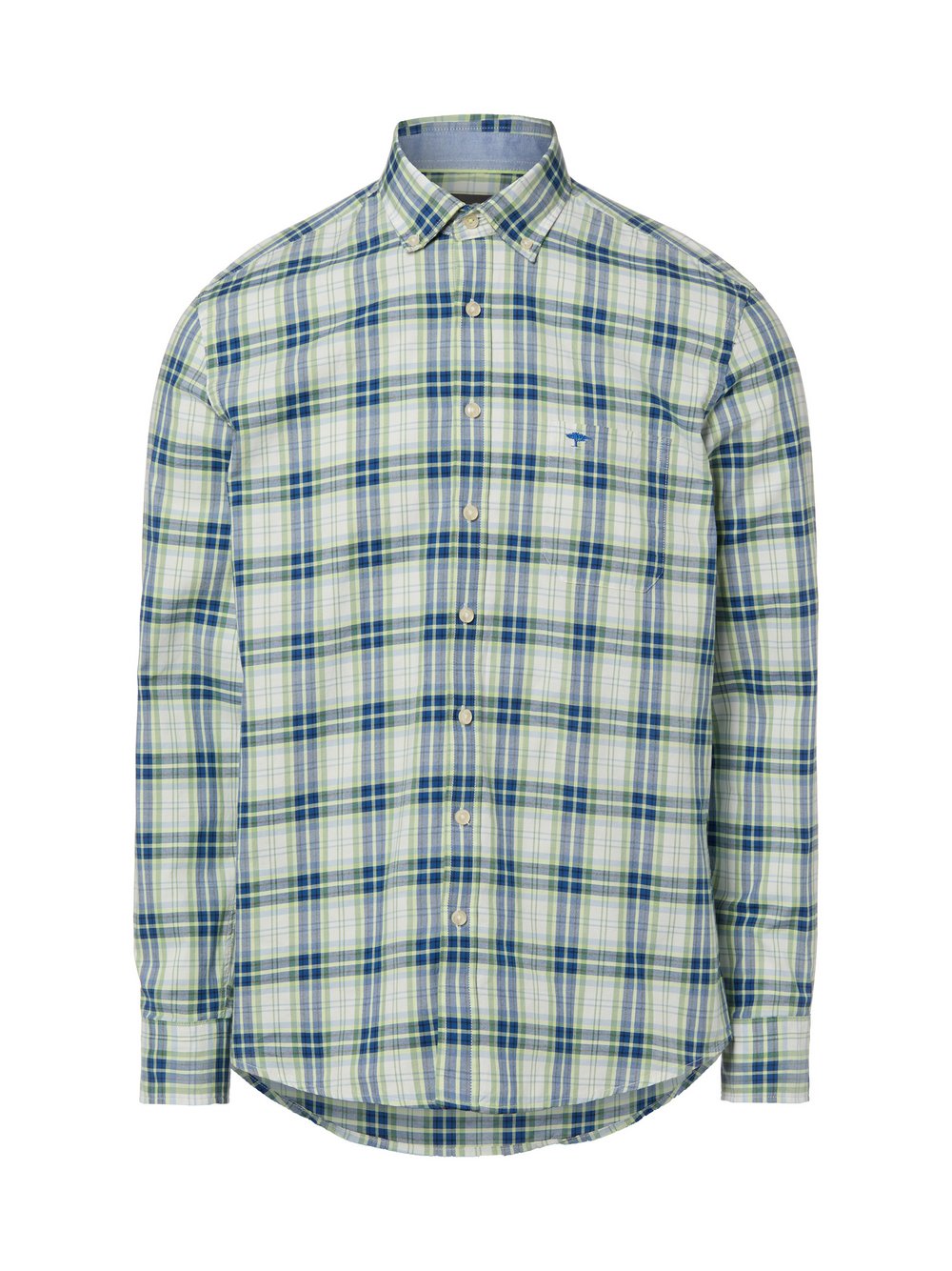 Fynch-Hatton Freizeithemd Herren Regular Fit Baumwolle mehrfarbig kariert, XXL