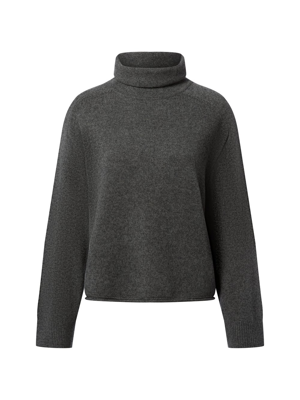 Thumbnail - Marc O'Polo Strickpullover mit Woll-Anteil Damen Wolle grau meliert, L