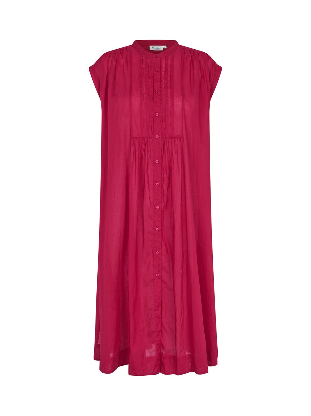 Masai Sommerkleid Damen Baumwolle rot, 36
