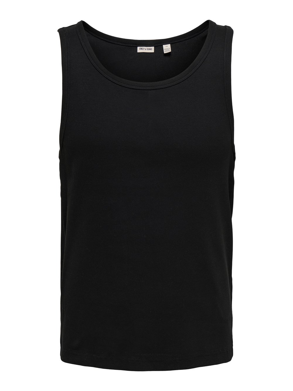 Thumbnail - Only&Sons Tanktop Herren Baumwolle schwarz, M