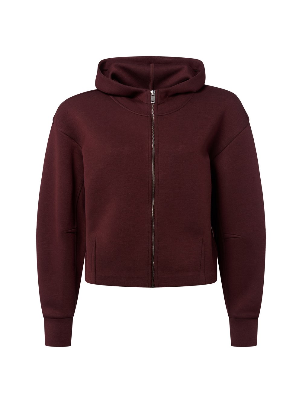 Opus Kapuzenjacke Damen Sweat rot meliert, 44