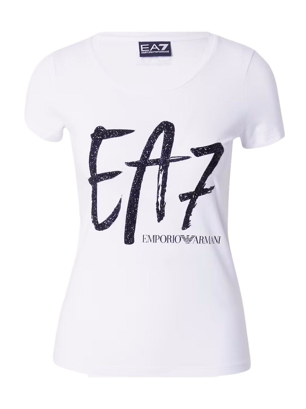 EA7 Emporio Armani T-Shirt Damen Baumwolle weiß, M