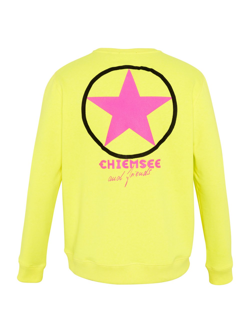 Thumbnail - Chiemsee Sweatshirt Herren Baumwolle gelb bedruckt, M
