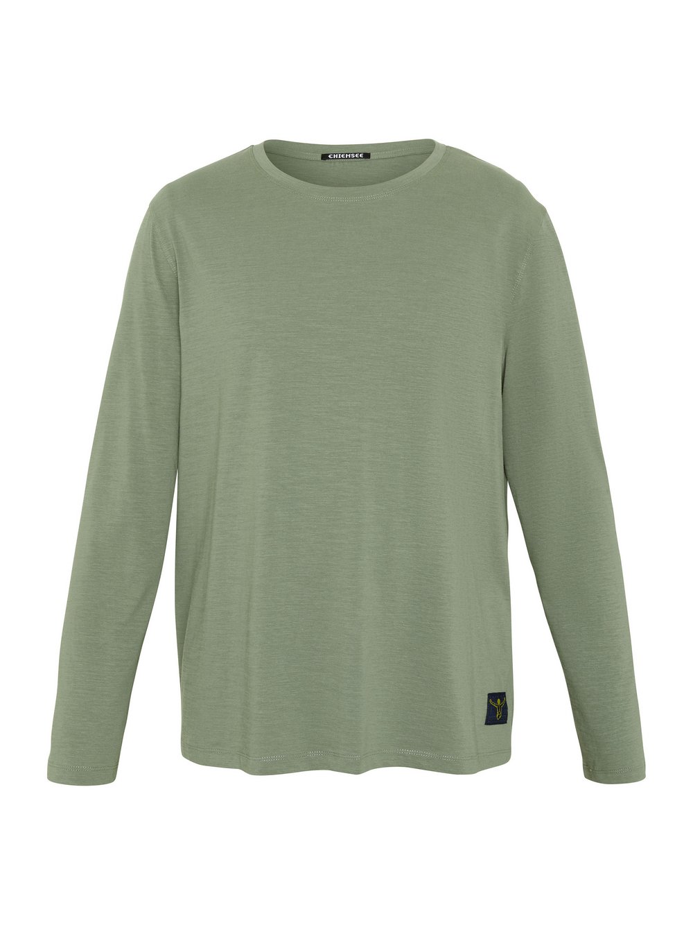 Thumbnail - Chiemsee Langarmshirt Herren Baumwolle grün, M