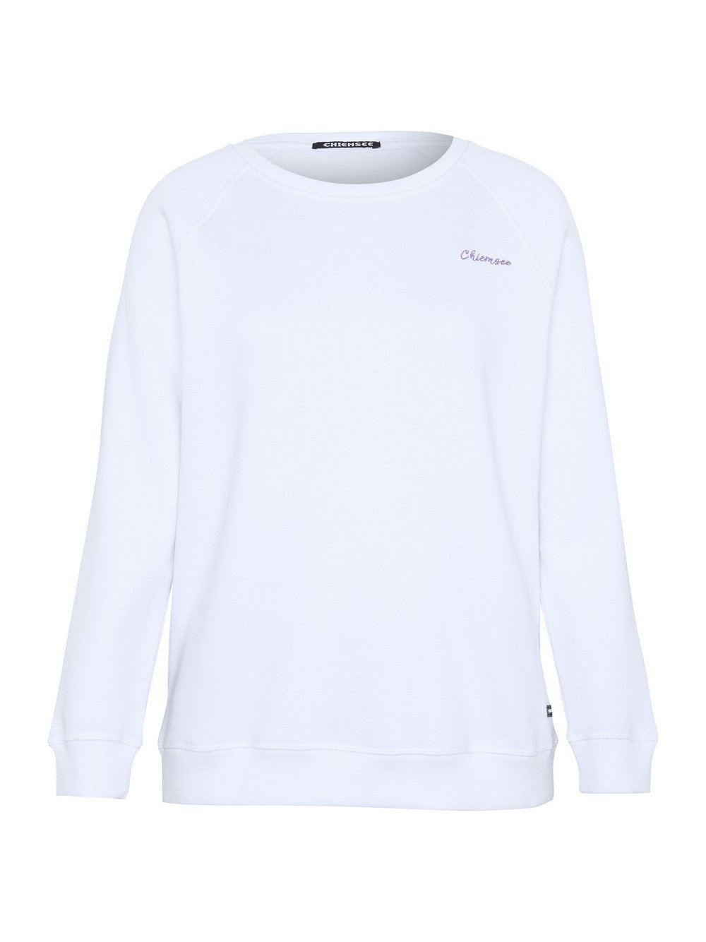 Thumbnail - Chiemsee Sweatshirt Damen Baumwolle weiß bedruckt, XS