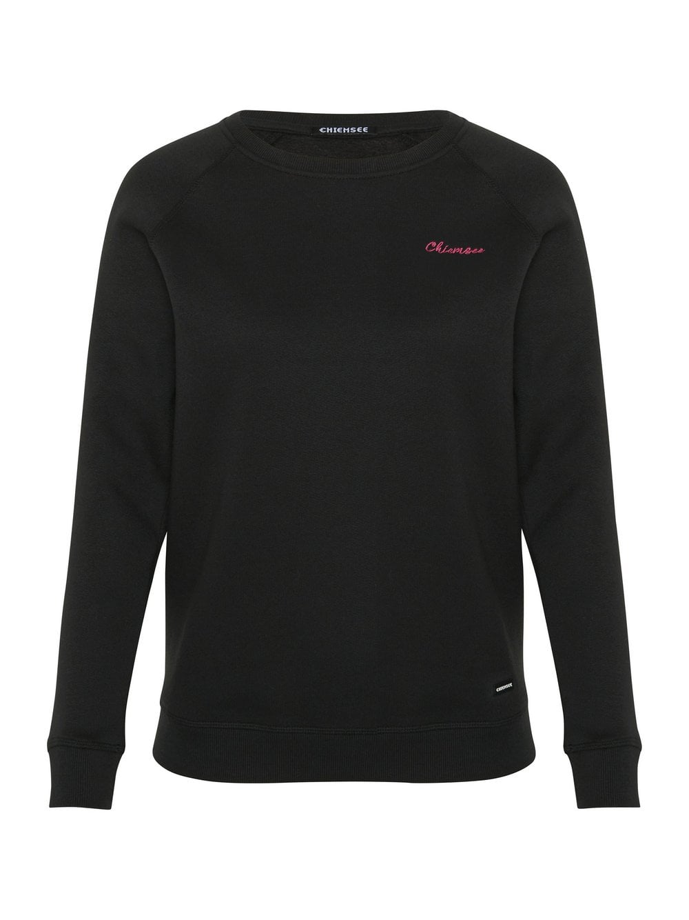 Chiemsee Sweatshirt Damen Baumwolle schwarz bedruckt, M