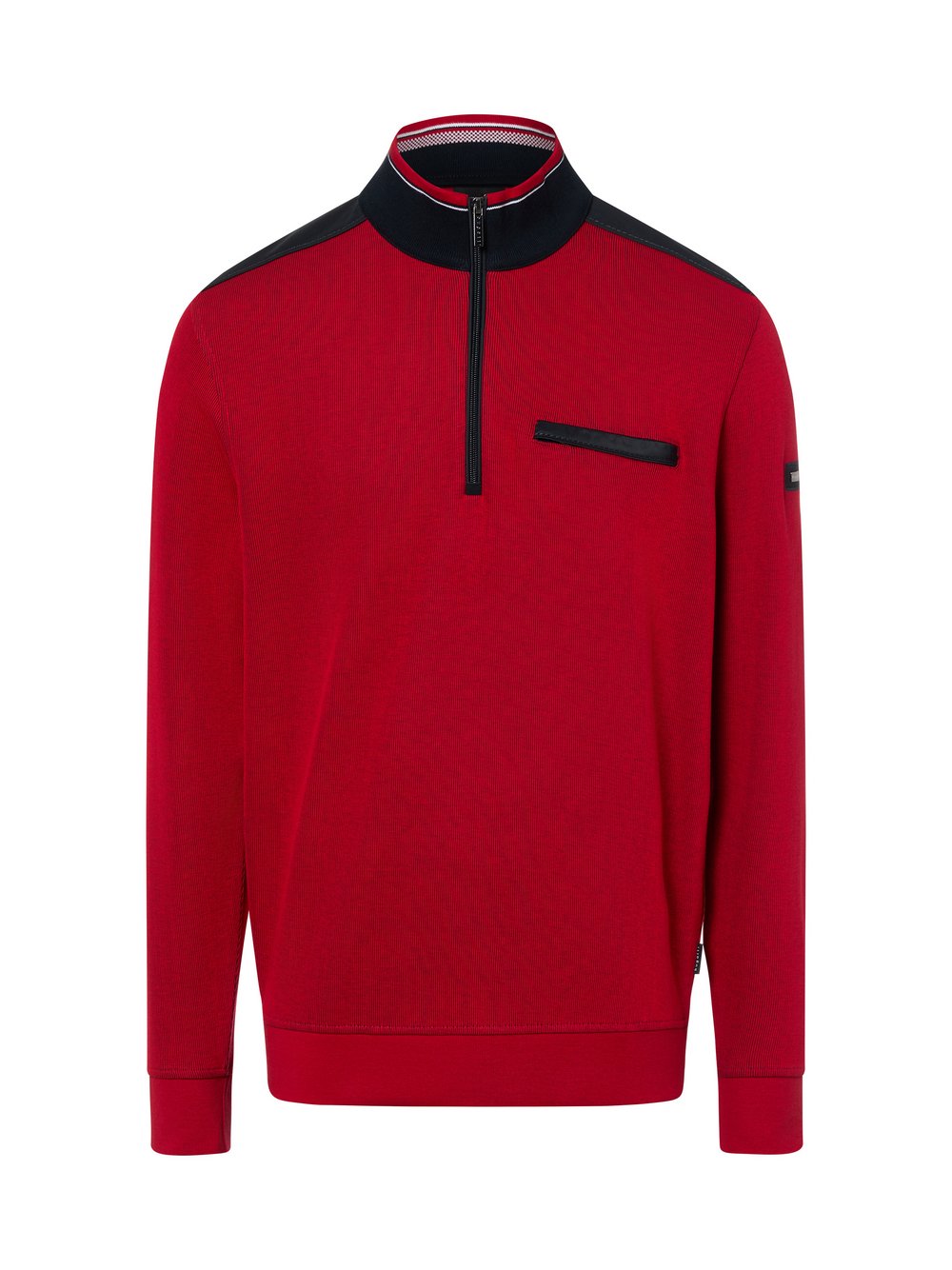 Bugatti Sweatshirt Herren Baumwolle rot, M