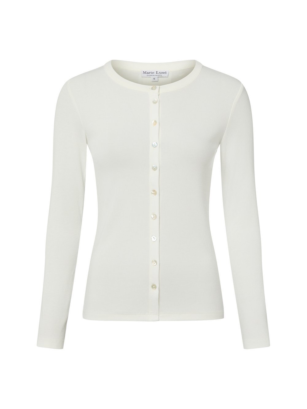 Marie Lund Strickshirt Damen weiß, XS