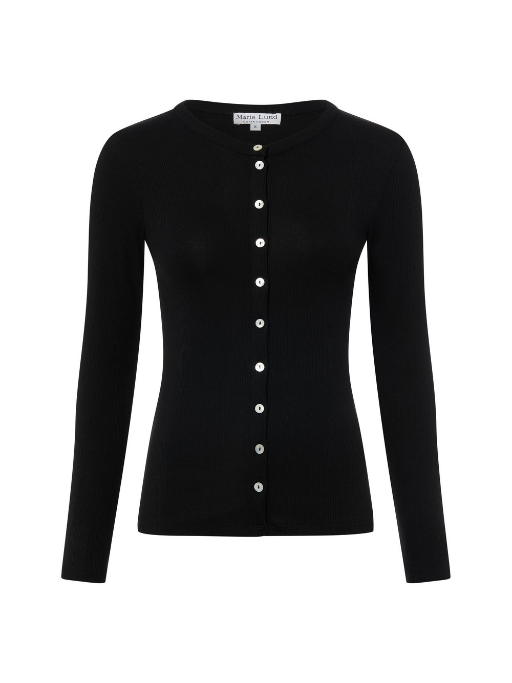 Marie Lund Strickshirt Damen schwarz, XS