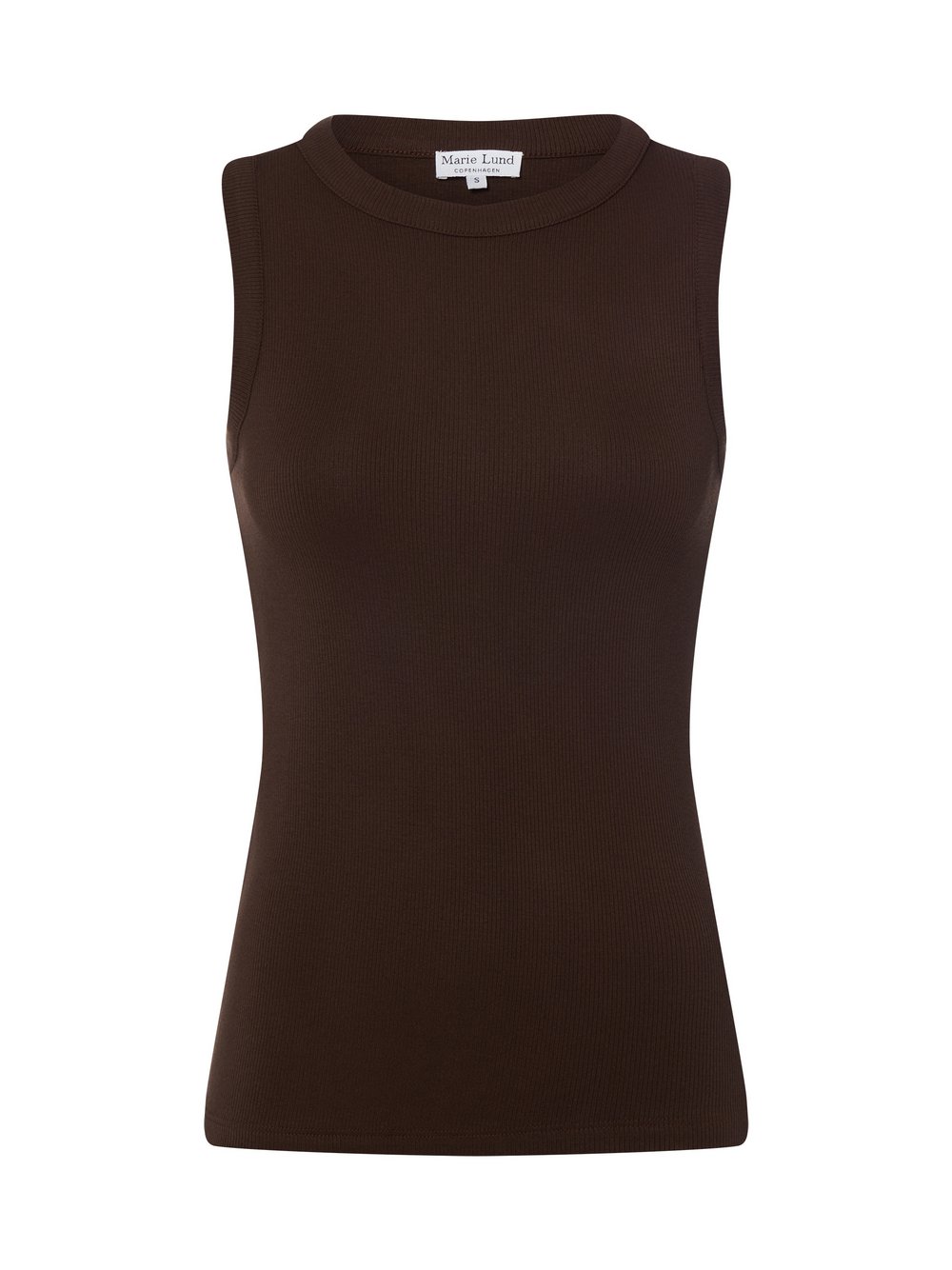 Marie Lund Tanktop Damen Viskose braun, XXL