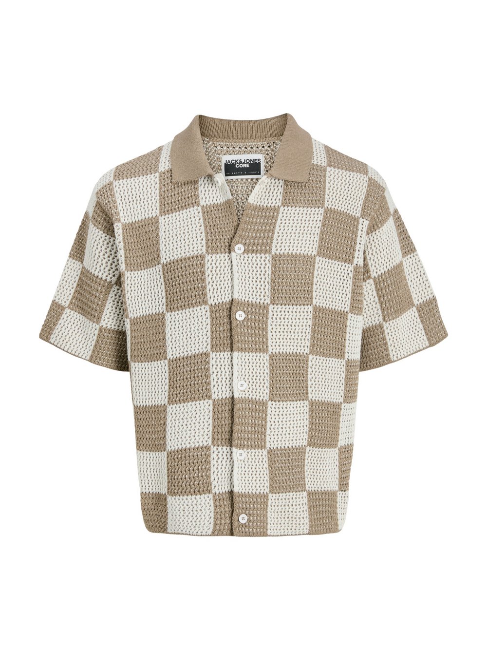 Jack & Jones Hemd Herren Comfort Fit Baumwolle mehrfarbig kariert, L