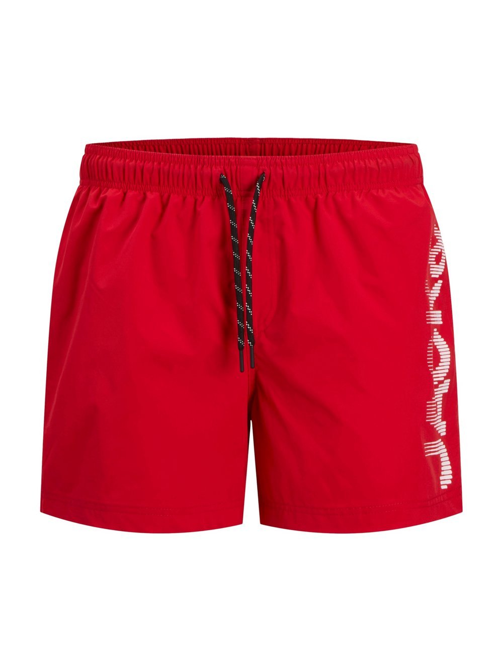 Jack & Jones Badeshorts Herren rot bedruckt, XS