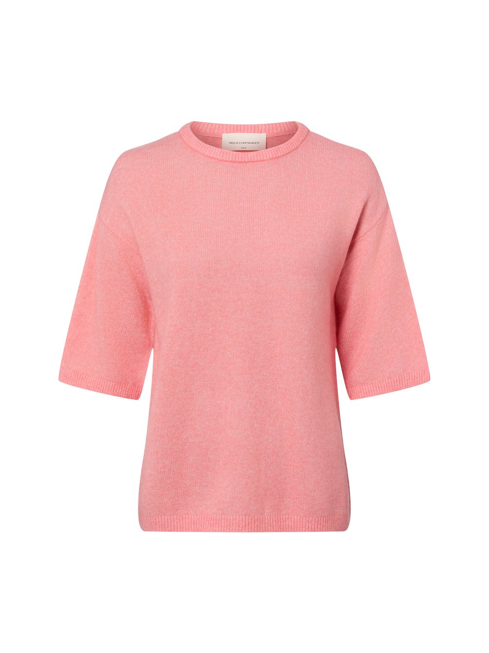 Msch Copenhagen Strickpullover mit Alpakaanteil Damen Wolle rosa, S/M