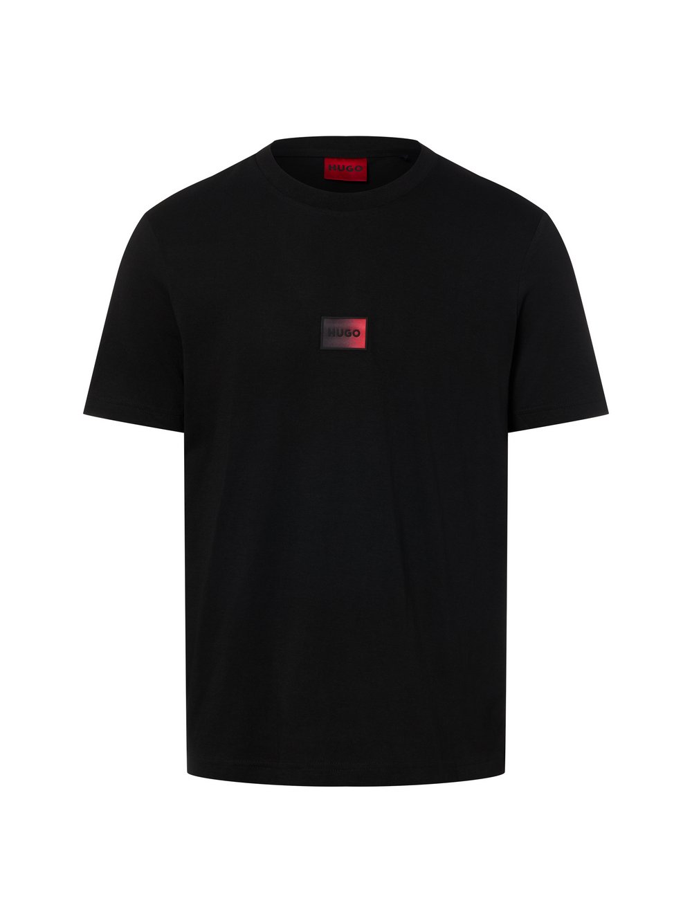 Thumbnail - HUGO T-Shirt Herren Baumwolle schwarz, XXL