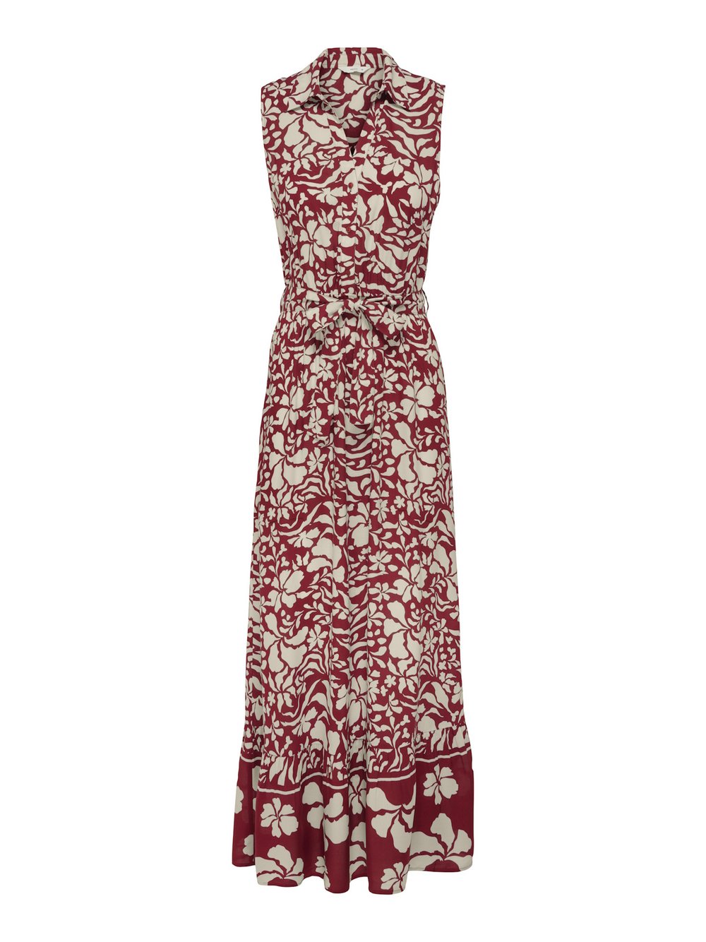 Thumbnail - ONLY Kleid Damen Viskose rot gemustert, S