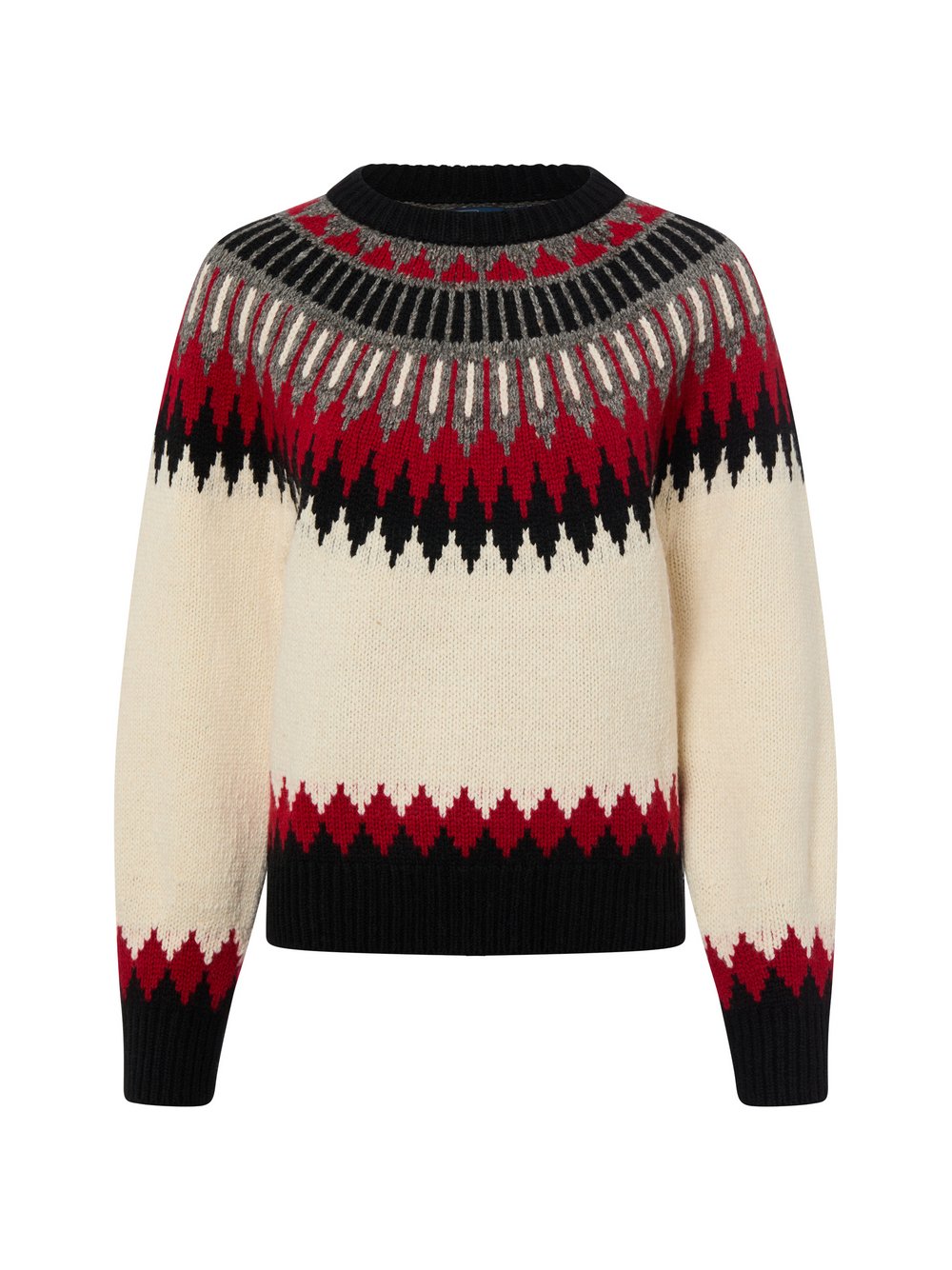 Polo Ralph Lauren Wollpullover mit Cashmereanteil Damen Wolle mehrfarbig gemustert, L