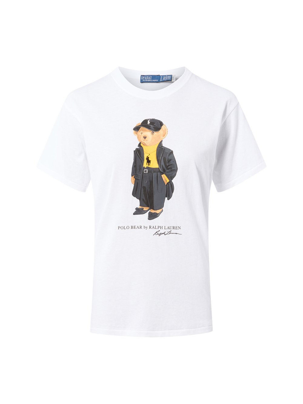 Polo Ralph Lauren T-Shirt Damen Baumwolle weiß bedruckt, M