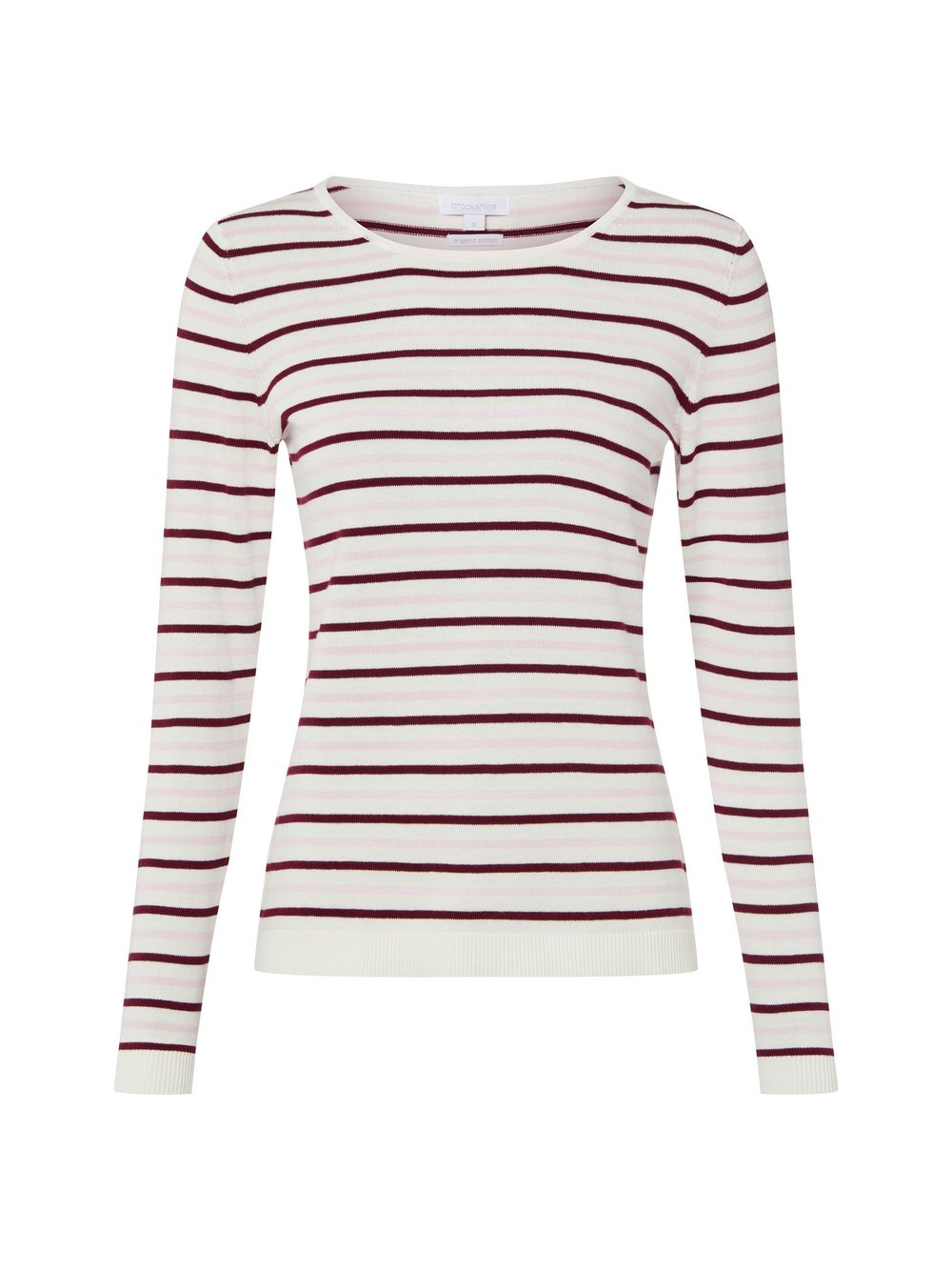 brookshire Strickpullover Damen Baumwolle mehrfarbig gestreift, XXXL