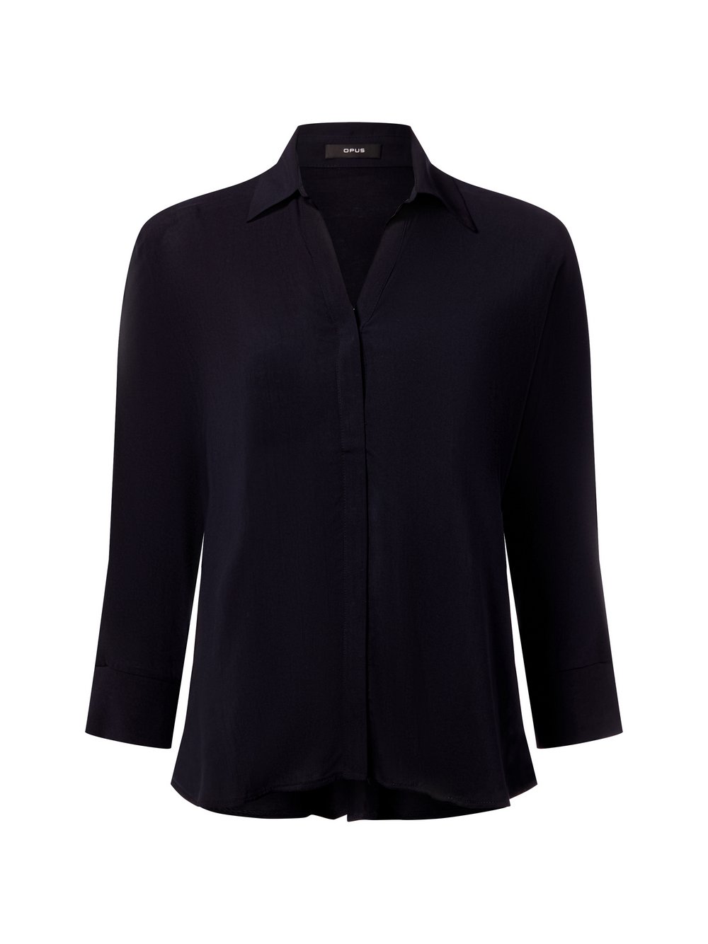 Opus Hemdbluse Damen Viskose blau, 42