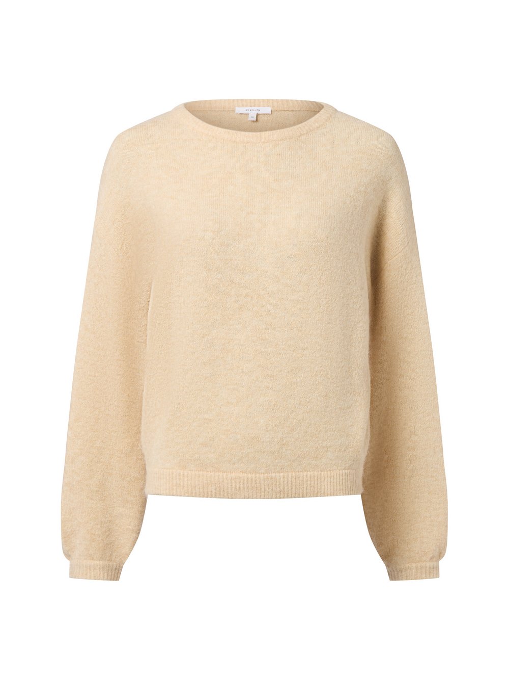 Opus Strickpullover mit Woll- und Mohair-Anteil Damen beige, 36
