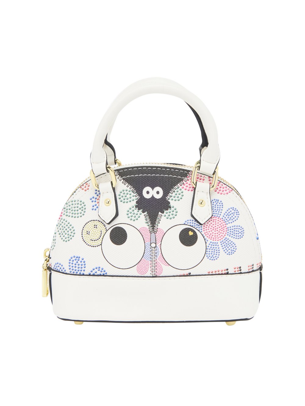 Thumbnail - MyMo Handtasche Damen weiß gemustert, ONE SIZE