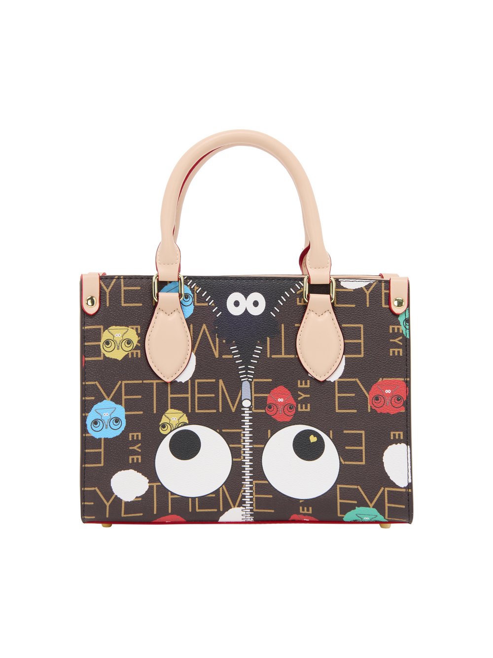 MyMo Handtasche Damen mehrfarbig gemustert, ONE SIZE