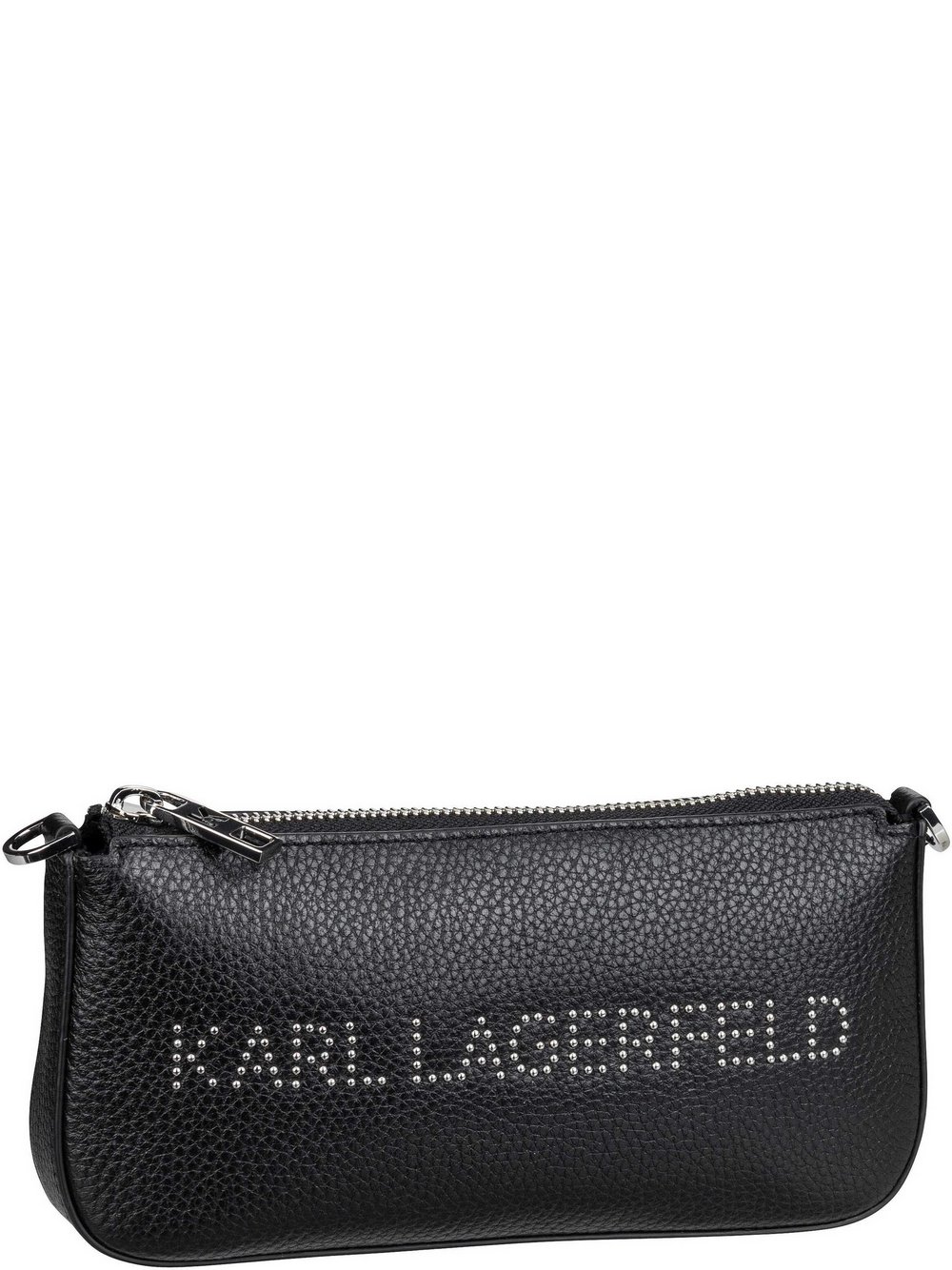 Thumbnail - KARL LAGERFELD Clutch Damen Leder schwarz, ONE SIZE