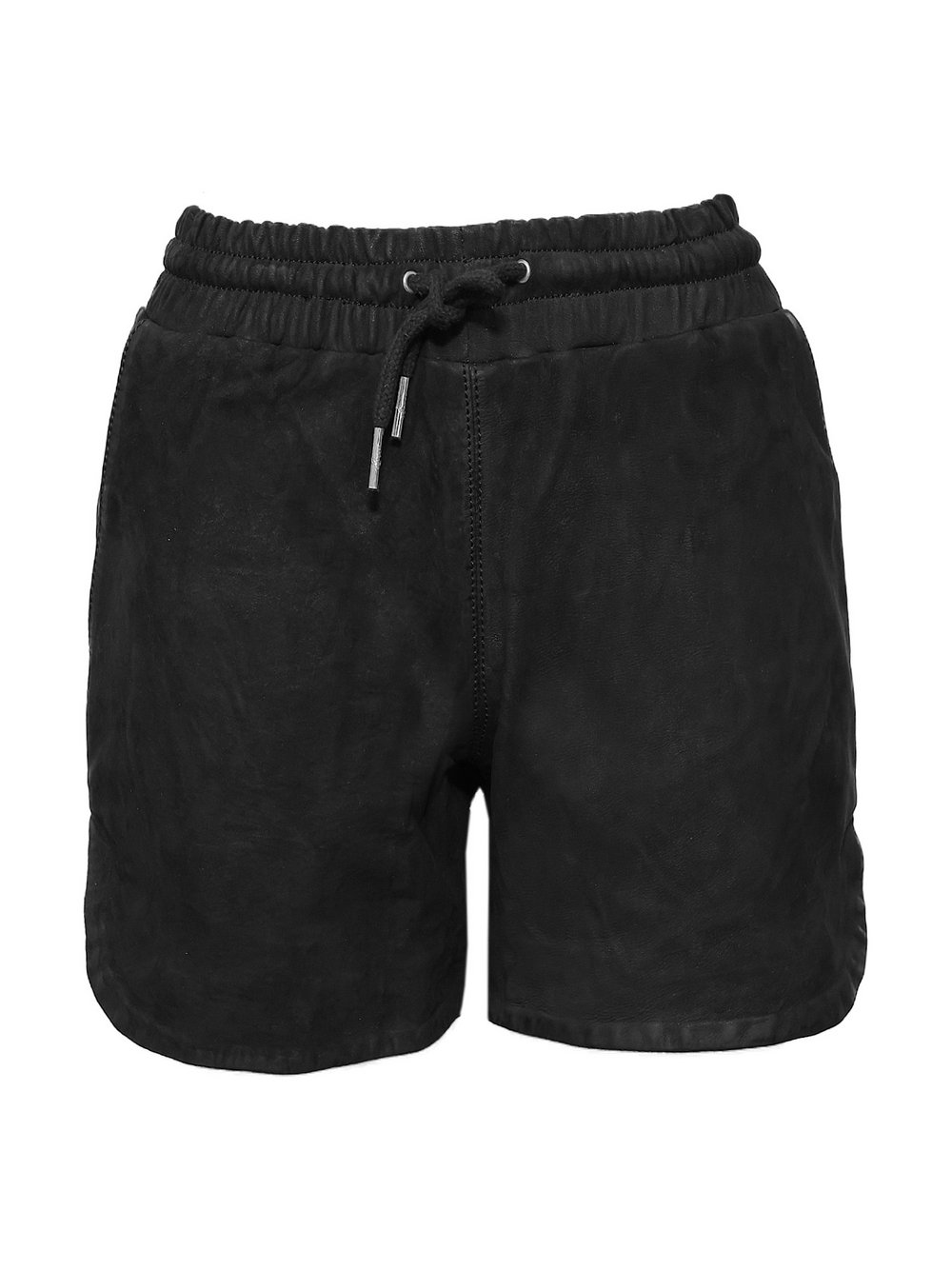 Maze Ledershorts Damen schwarz, M