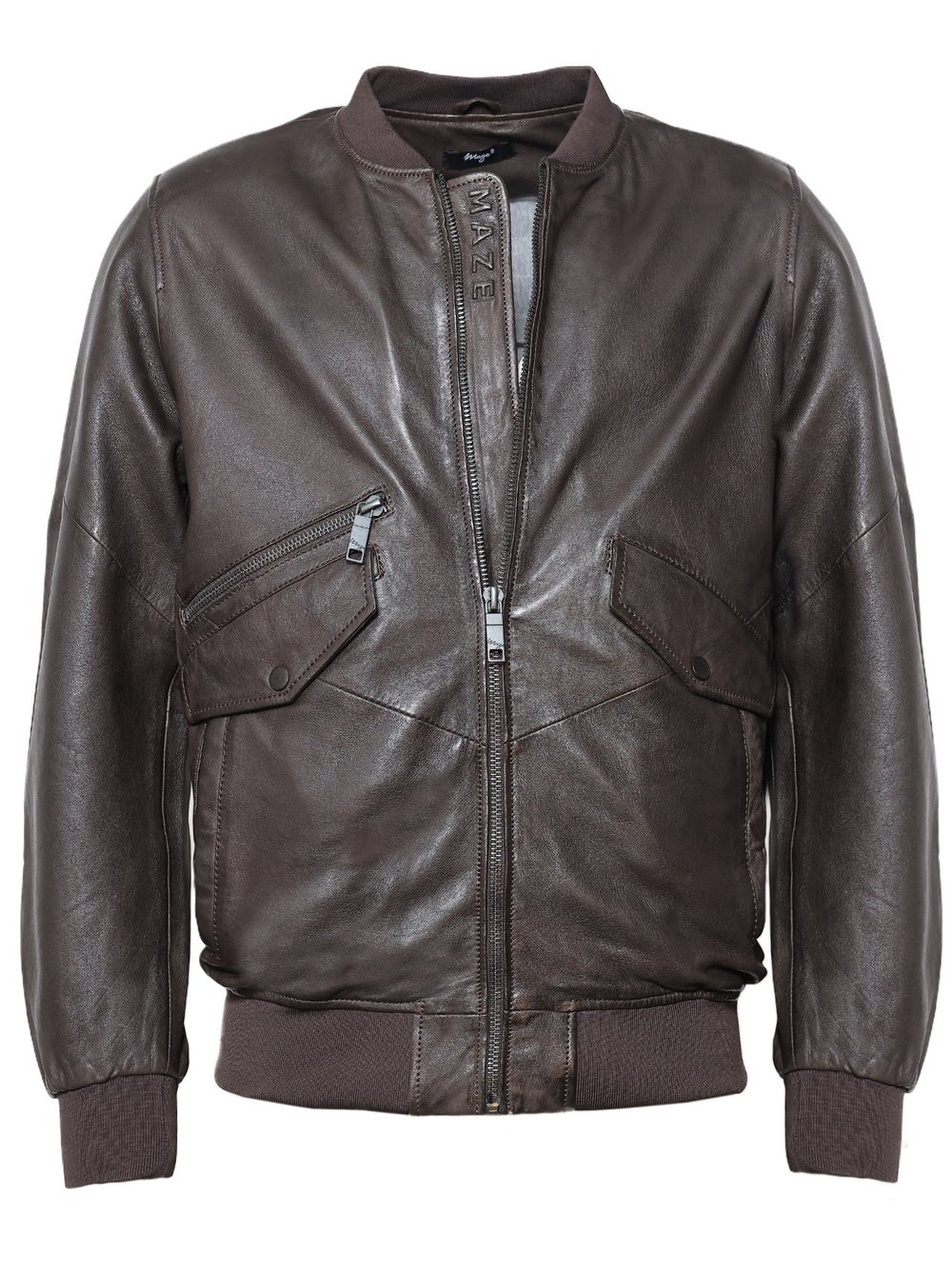 Maze Lederjacke Herren braun, S
