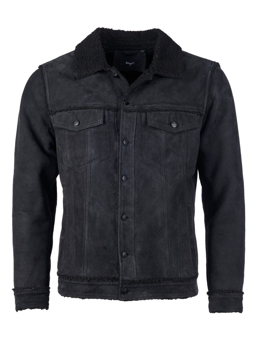 Maze Lederjacke Herren schwarz, S