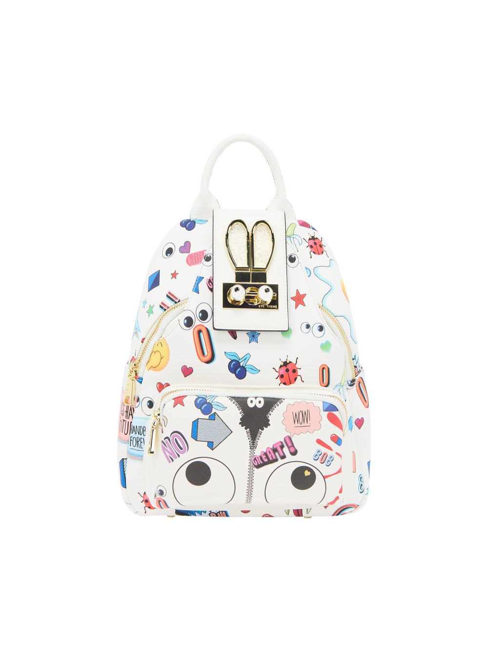 Thumbnail - MyMo RUCKSACK Damen weiß gemustert, ONE SIZE