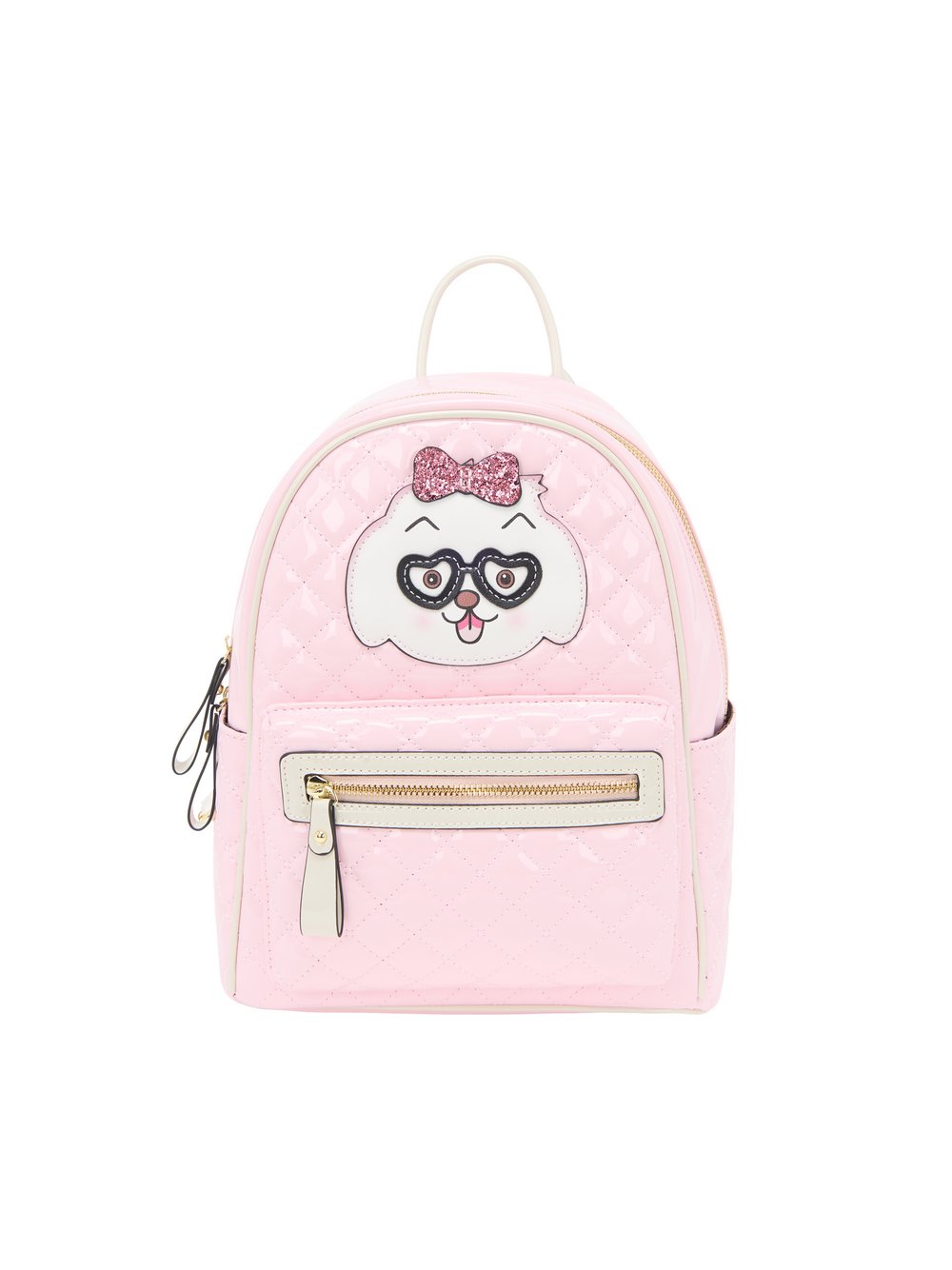 MyMo RUCKSACK Damen rosa gemustert, ONE SIZE