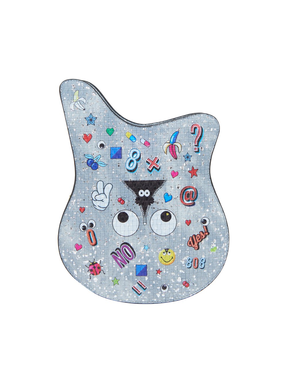 MyMo RUCKSACK Damen blau gemustert, ONE SIZE