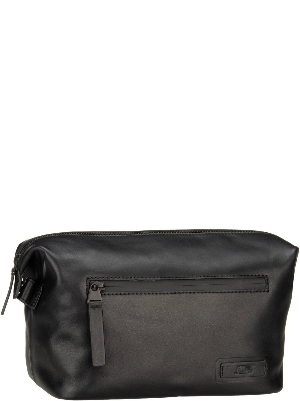 Jost Kulturbeutel Herren Leder schwarz, ONE SIZE
