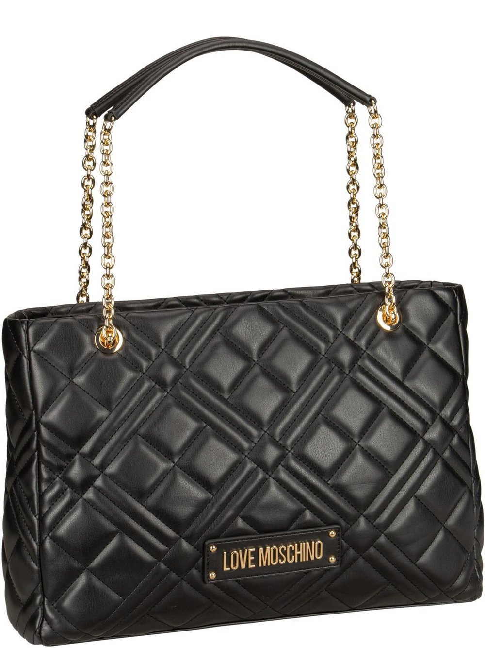 Love Moschino Handtasche Damen Kunstleder schwarz, ONE SIZE