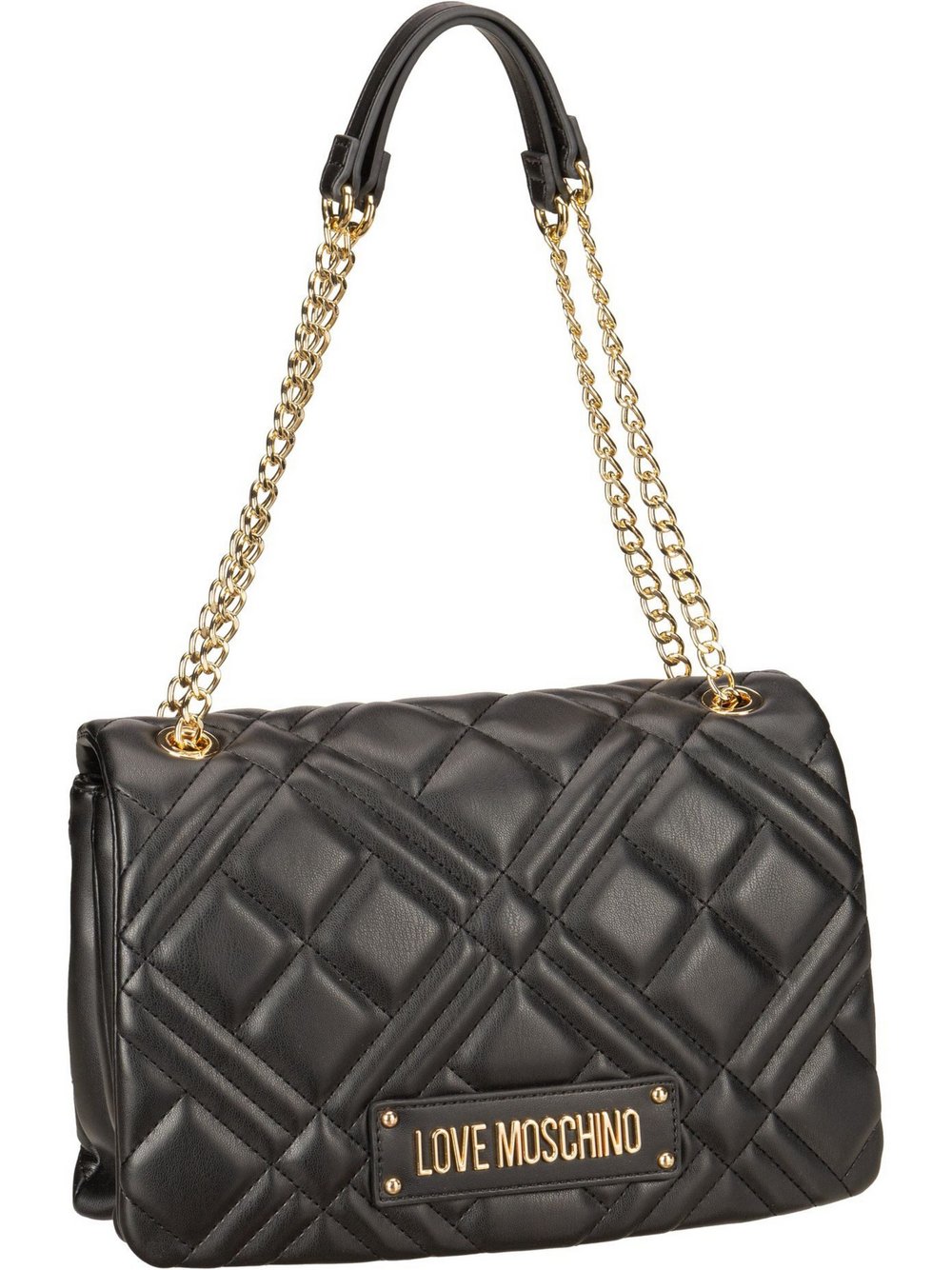 Love Moschino Handtasche Damen Kunstleder schwarz, ONE SIZE