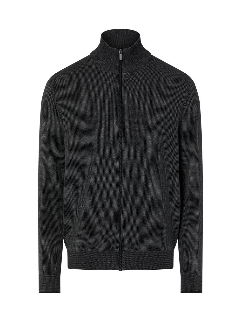 Nils Sundström Strickjacke Herren Baumwolle mehrfarbig meliert, XXXL