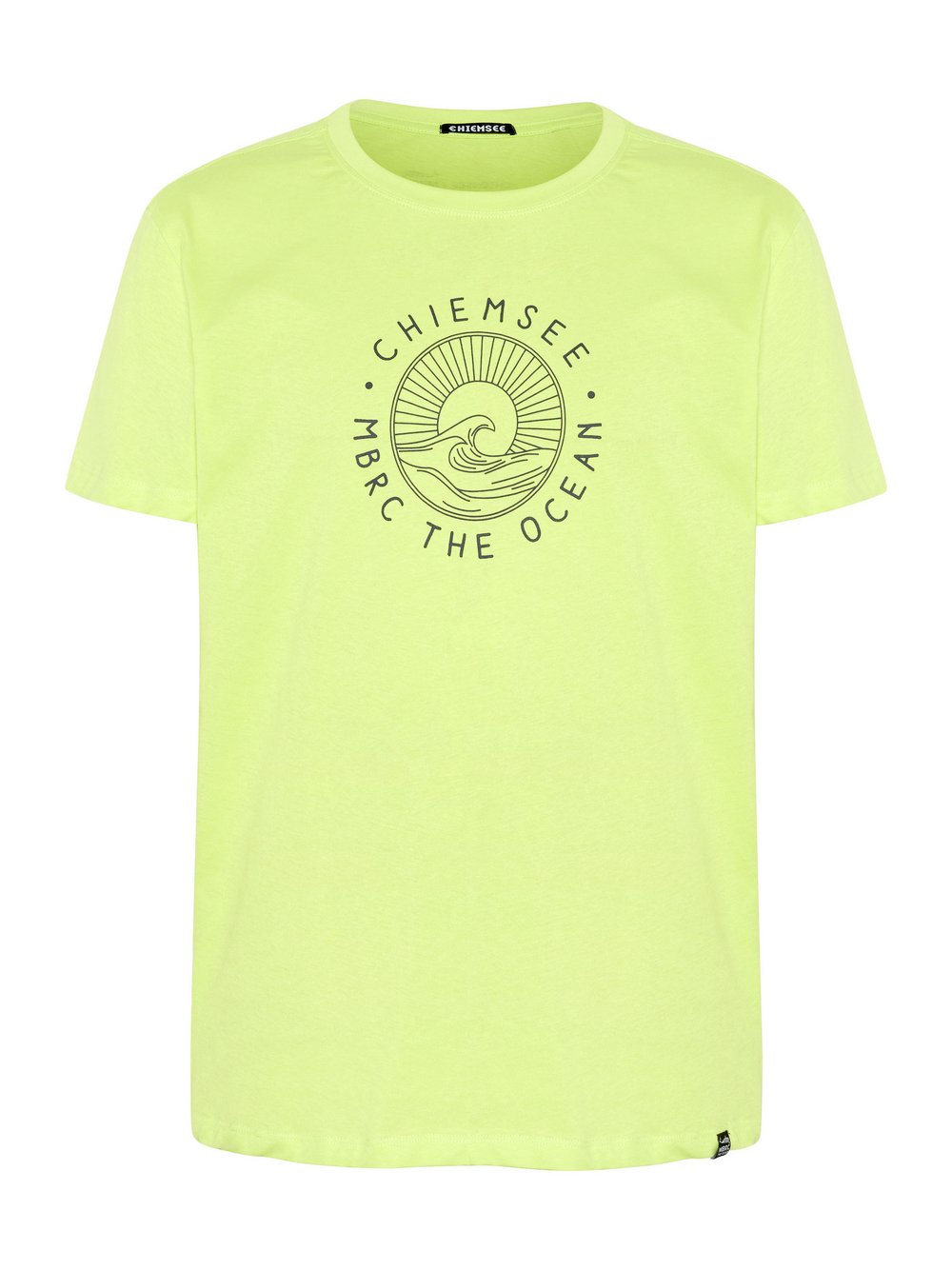 Chiemsee T-Shirt Herren Baumwolle grün bedruckt, L