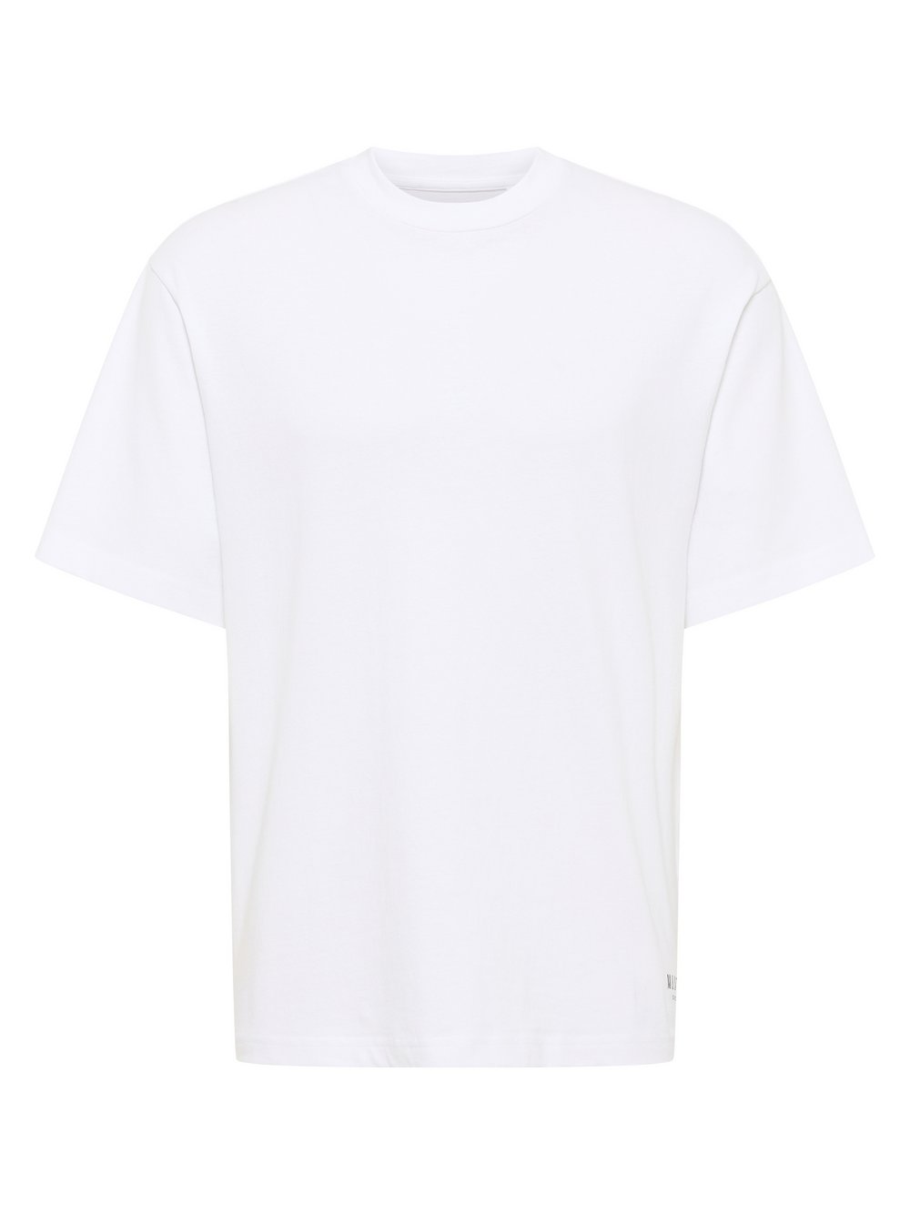 Mustang T-Shirt Herren Baumwolle weiß bedruckt, XL