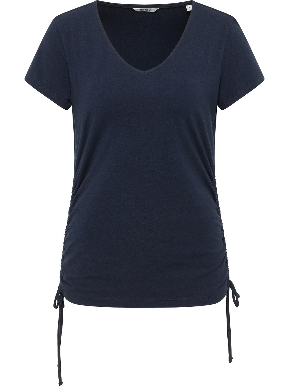 Mustang T-Shirt Damen Baumwolle blau, XS