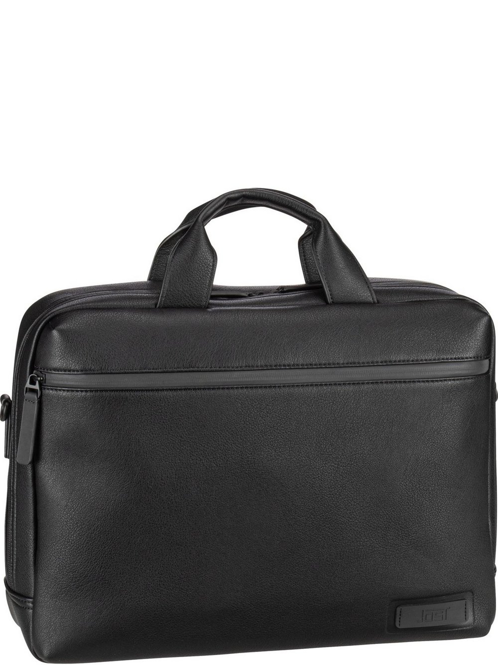 Jost Aktentasche Herren Kunstleder schwarz, ONE SIZE