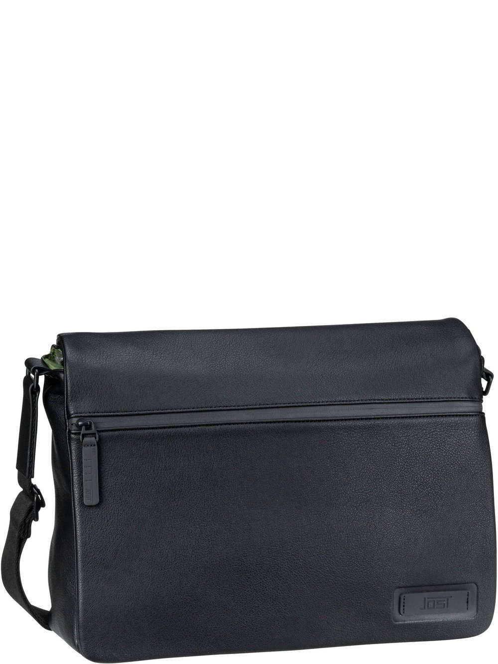 Jost Umhängetasche Herren Kunstleder schwarz, ONE SIZE