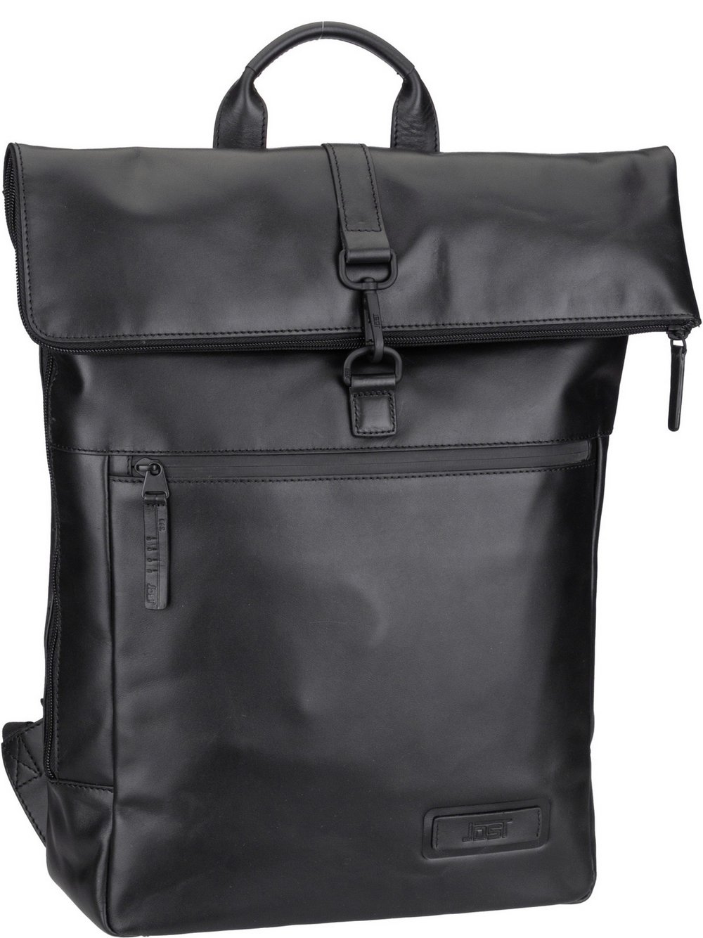 Jost Rucksack Herren Leder schwarz, ONE SIZE