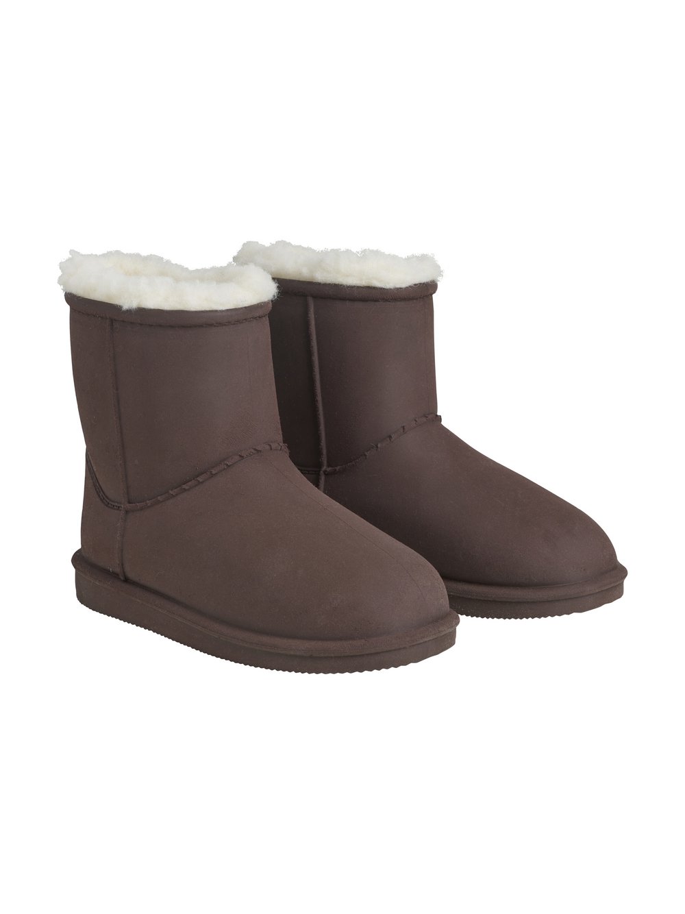En Fant Winterboots Kinder Naturkautschuk braun gemustert, 30