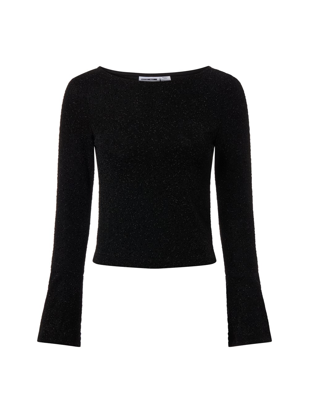 Noisy May Langarmshirt Damen Polyamid schwarz, S