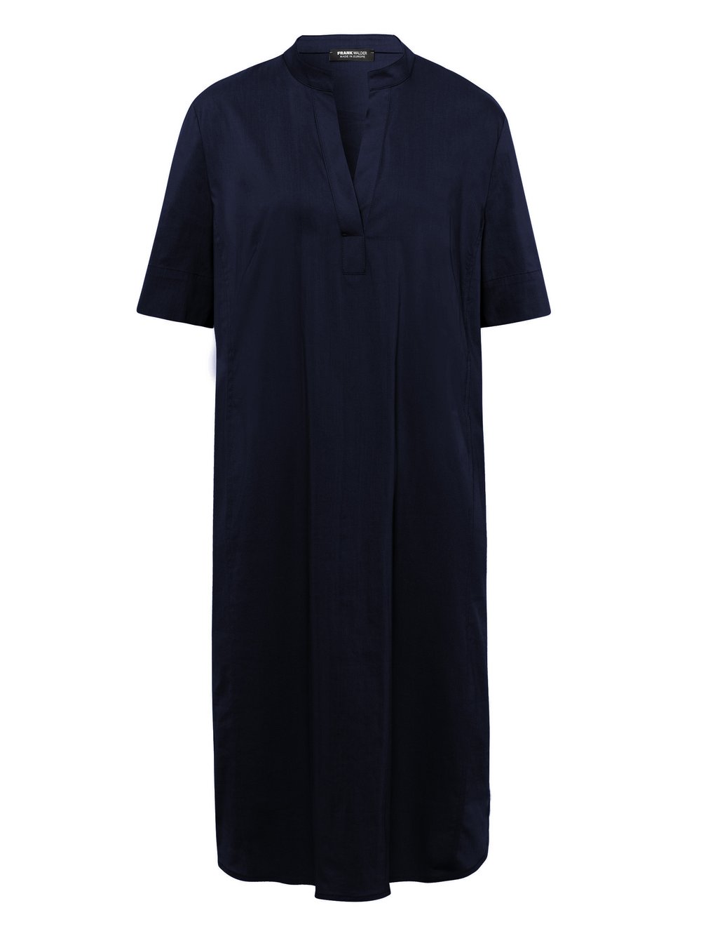 Frank Walder Blusenkleid Damen Baumwolle blau, 40
