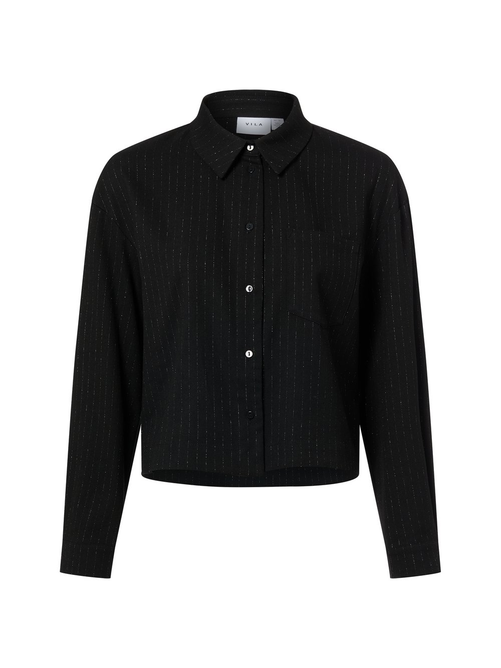 Vila Hemdbluse Damen mehrfarbig gestreift, 36