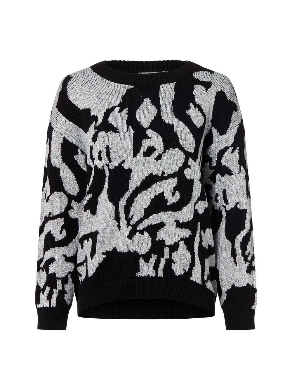 Thumbnail - Vila Strickpullover Damen Baumwolle mehrfarbig gemustert, S