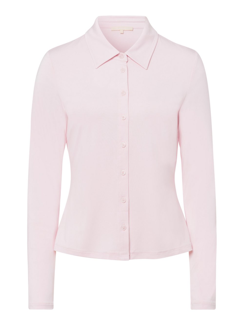 Les Lunes langärmeliges Freizeithemd Damen Viskose rosa, M